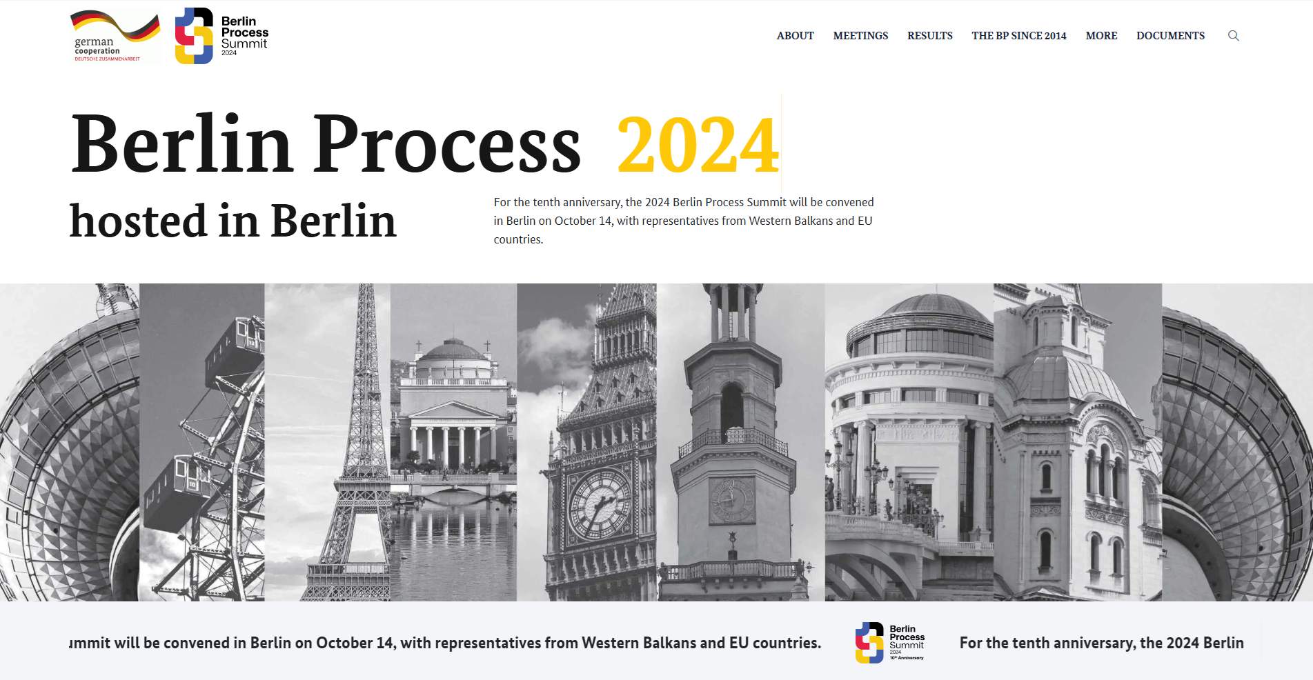 Redizajn web stranice za Berlinski proces